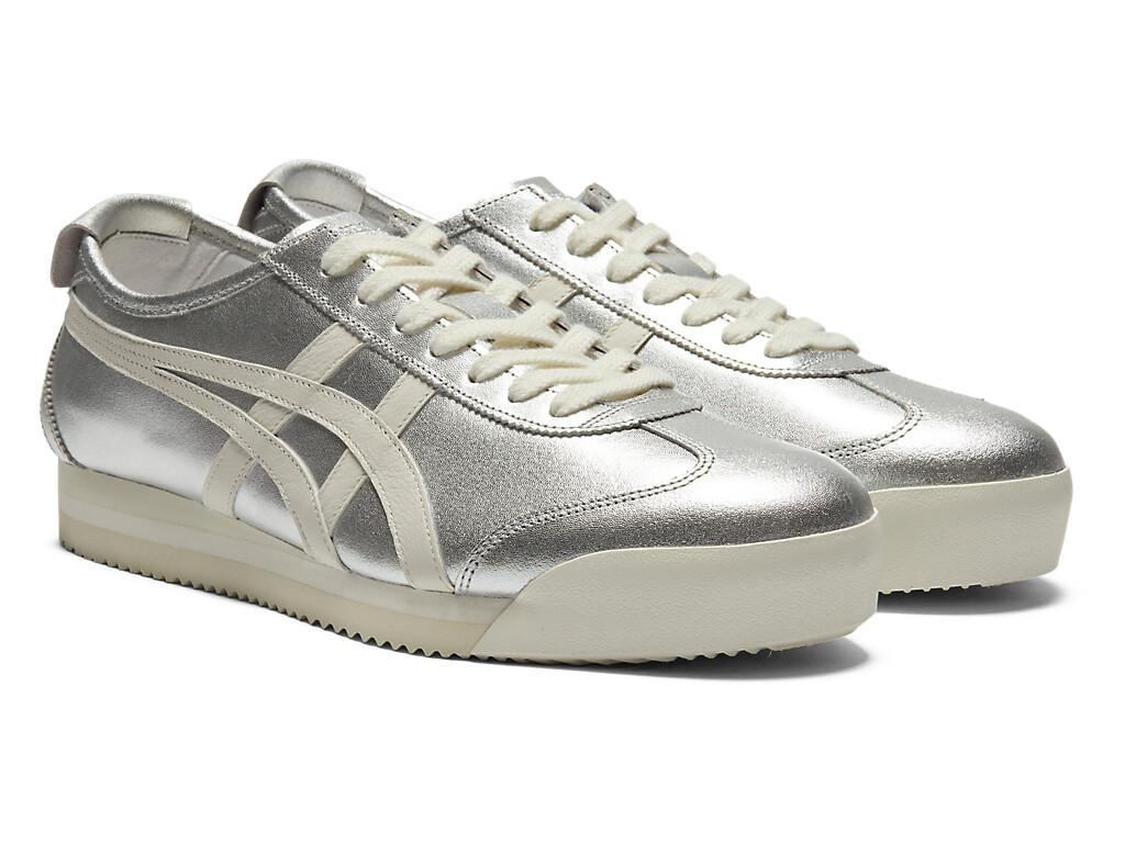 1183C156-020 Onitsuka Tiger Mexico 66 SD PF Pure Silver Cream (Men's)