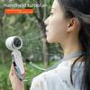New Portable Handheld Personal Rechargeable Desk Fan LED Digital Display 180°Adjustable Rechargeable Air Fan , 5 Speed Win 2025