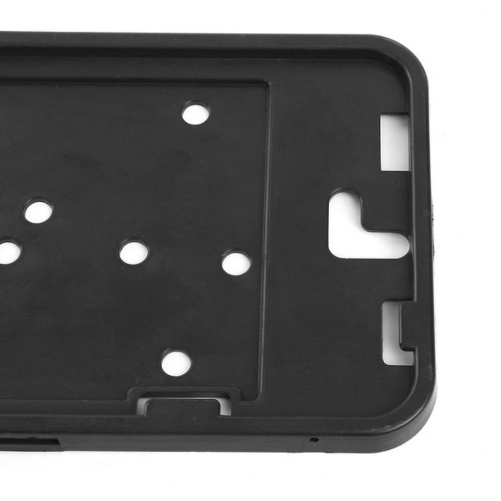 European / German / Russian Car Stainless Steel License Plate Frame with Screws (0.6 Thickness) Black / Silver License Plate Covers Frames 6