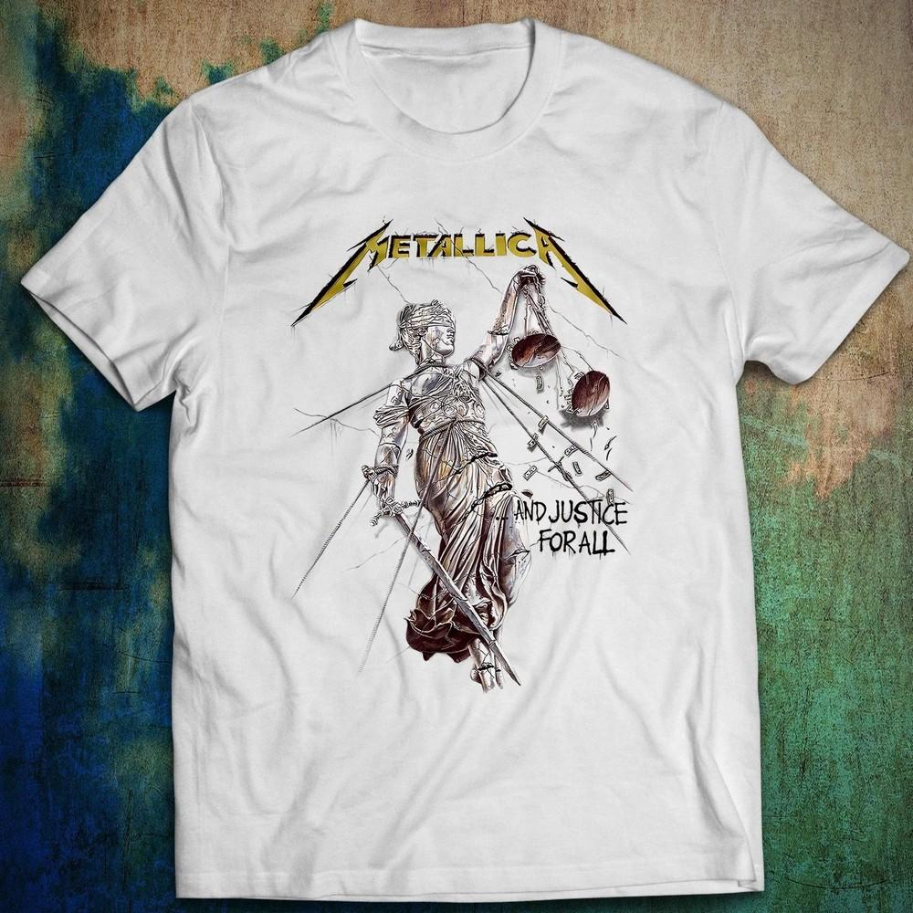 

Justice Scale Graphic Tee – Vintage 80s Rock Court Themed Band Shirt Unisex Unisex T-Shirt XXXXL