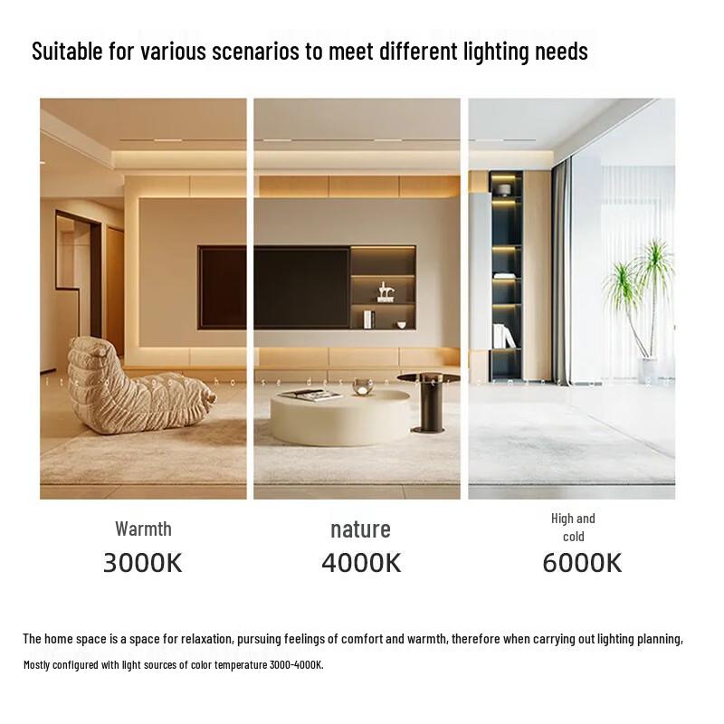 NuFeng 7W Full-Spectrum Anti-Glare LED Downlight