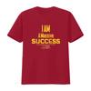Mens Motivational I Am Quote Design For Business Success Raglan Baseball T Shirt White vintage Washed homme designer clothes