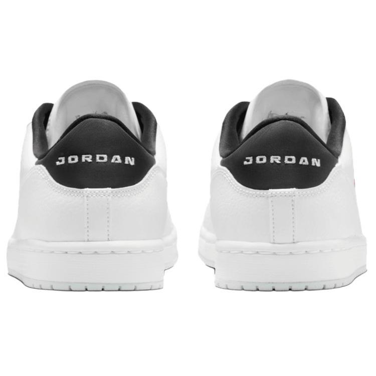 Jordan Court Connect Wygodne Dopasowanie Niskie Buty do Koszykówki Męskie sneakers Białe Czerwone IQ5698101