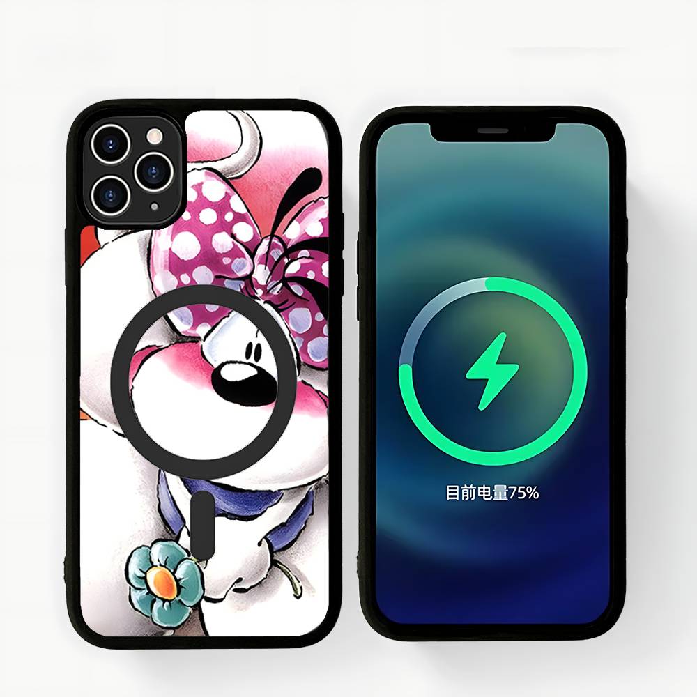 Cartoon D-Diddl Phone Case For IPhone 16 15 14 13 12 11 17 Pro Max Plus Magnetic Wireless Cover