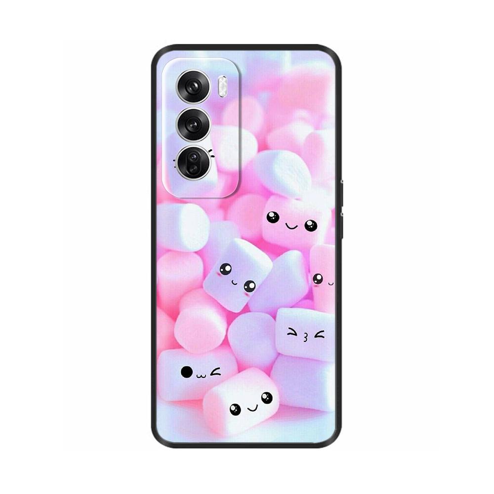 Luxury Painted Case For OPPO Reno 12 Pro Back Cover Silicone Phone Case For OPPO Reno 12 Reno12 Pro 5G Protective Shell Capas
