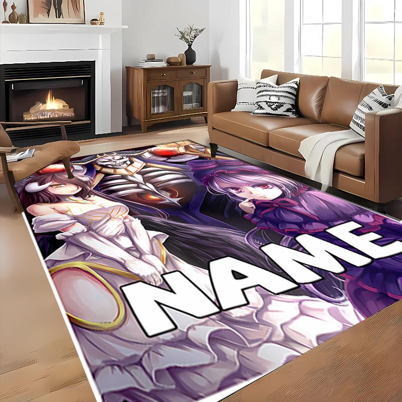 Custom personalization Overlord Area Rug - Perfect For Kitchen, Bathroom,Laundry Room Decor Large Size Available,Gift All Seasons