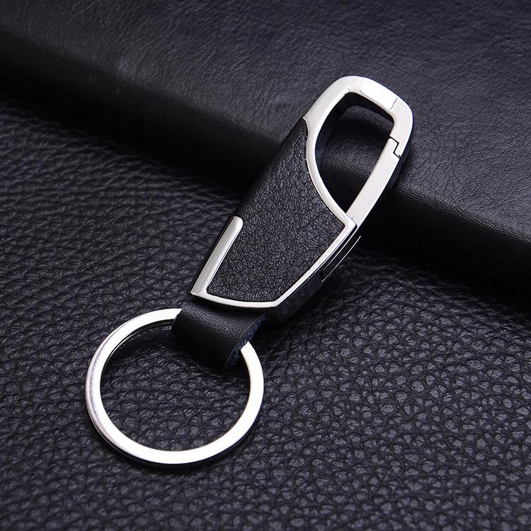Men's Creative Leather Car Keychain Pendant