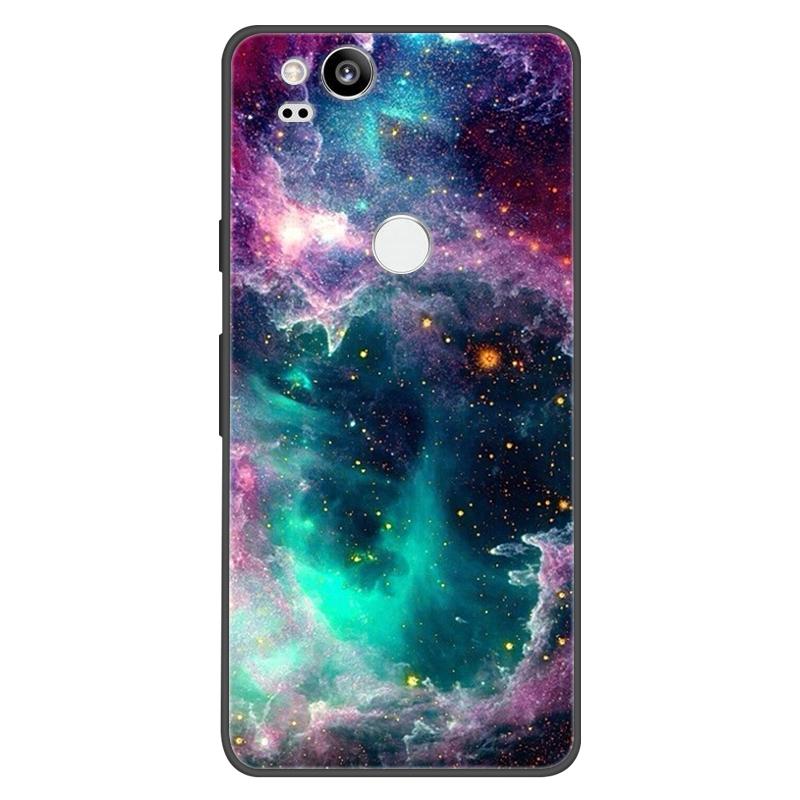 For Google Pixel 2 Case Soft Black Silicone Bumper Butterfly Phone Cover for Googe Pixel2 2XL Pixel2XL 2 Cases Fundas Coque