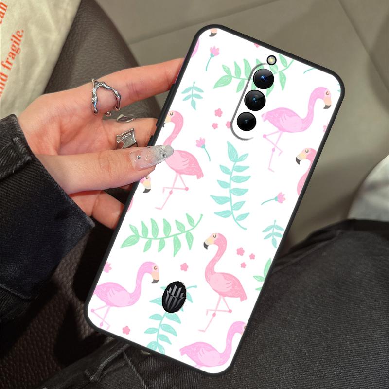 Flamingo Bird Case For ZTE Nubia RedMagic 11 Air 8 9 10 8S 9S 10S Pro Plus 5G 5S 6 7 6S 7S Pro 10 Air Cover