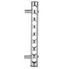 Stainless Steel Wine Rack Wall Mounted Kitchen Home Bar Holder Wines Shelves(8 Holes)