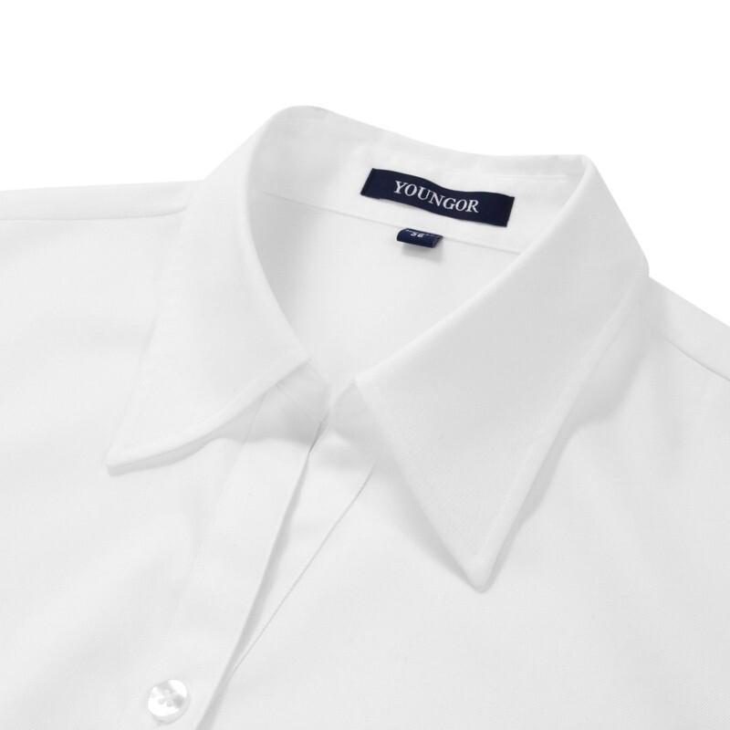 Youngor Women's 2021 Casual Short Sleeve Formal Shirt