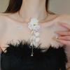 Collana con Perline per Clavicola Resort Bohemien - Accessorio di Moda di Lusso Leggero di Alta Gamma