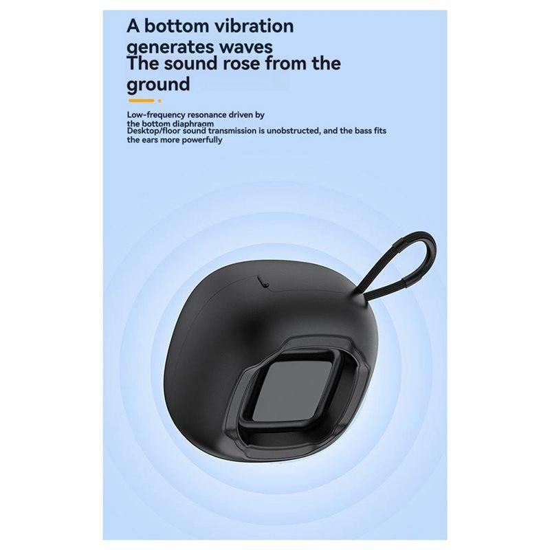 ABUO-RGB Colorful Light Wireless Portable Bluetooth Speaker Stereo Surround Wireless Subwoofer Travel Speaker