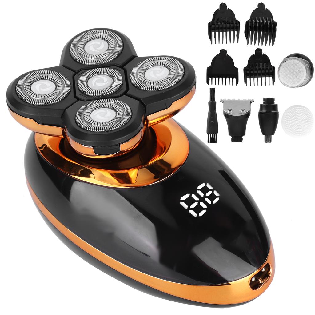 5 In 1 MultiFunctional Electric Shaver Hair Clipper Nose Hair Trimmer Facial Cleansing Brush