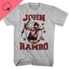 John Rambo Printed Tshirt Top Unisex Loose Comfort Tees 2025 Summer New Style Casual Clothing Oversized T Shirts 100 Cotton