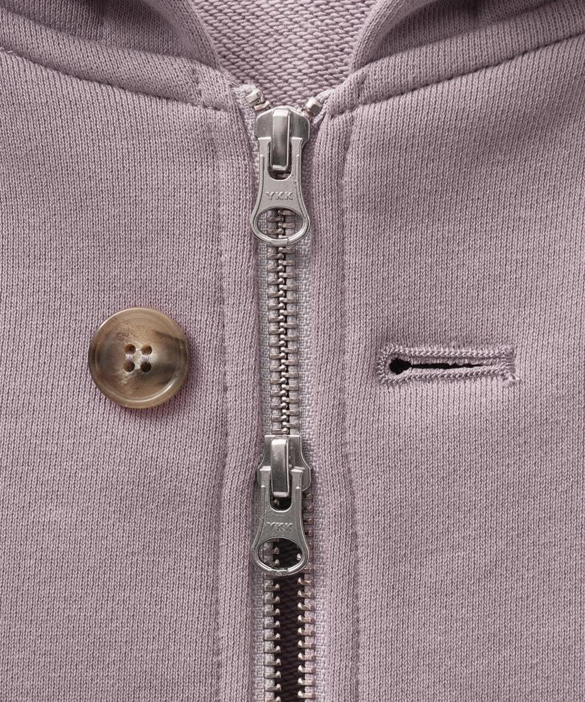 Satur Theo Cotton All Day Hoodie Zip-Up Purple (Type A)