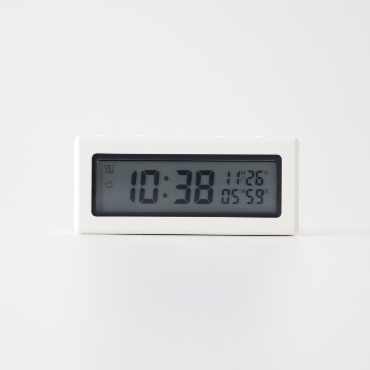 

Цифровой таймер MUJI Белый Модель 37494527 Часы, / Цифра DKC-52 белый