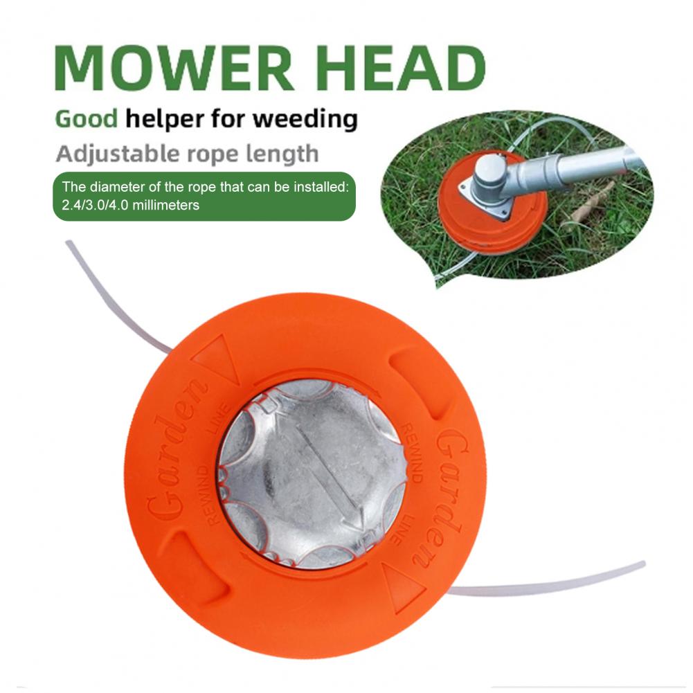 Onkruid trimmerkop Zware trimmerwiel Universele grastrimmerkop Vervangend mes voor Weed Eater Gazon voor Weedeater