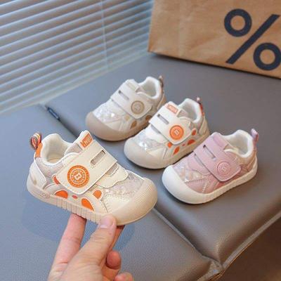 Baby Girl Shoes 2025 Autumn New Soft-soled Breathable 2-3 4-year-old Children's Toddler Function Spring and Autumn Boys' Shoes