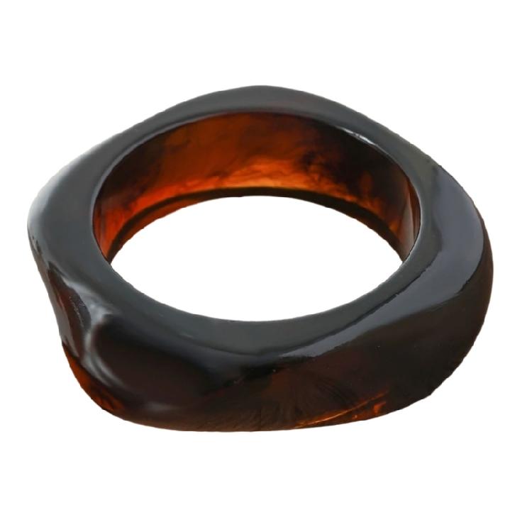 Damskie Bransoletki Żywiczne Szerokie Kolorowe Geometryczne Nieregularne Bransoletki Opaska na Nadgarstek z Żywicy Otwarta Bransoletka Bransoletki na Każdą Okazję