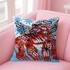 Retro Abstract Nourishing Soul Classic Wall Art Pillow Cover Design Cushion Cover Decor Holiday Decorati