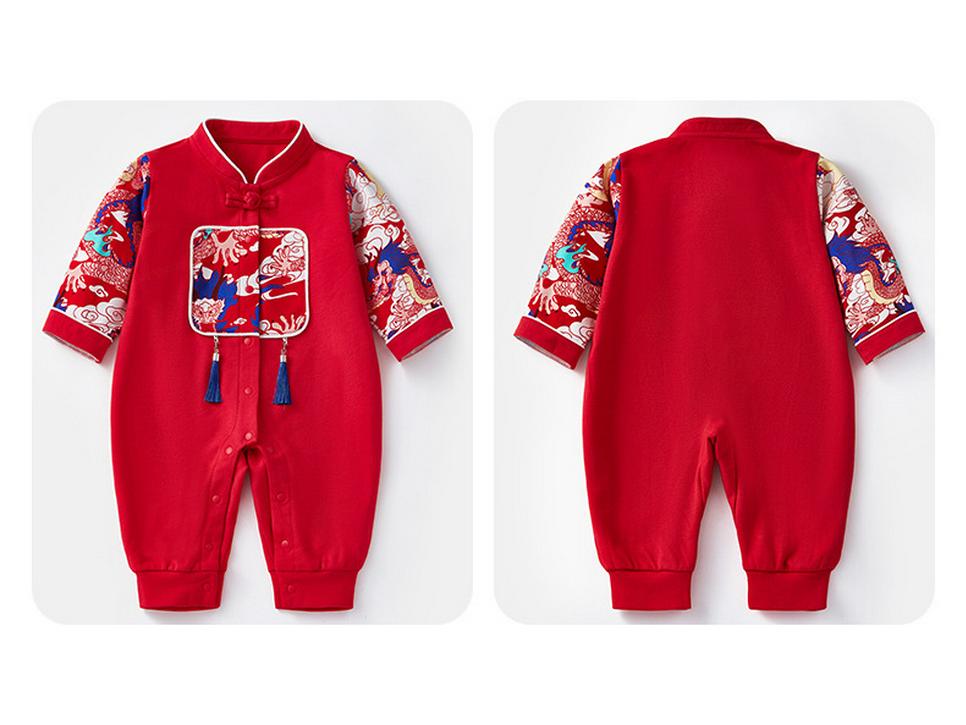 Spring-Summer 2025 Baby Boy Romper - Ideal for Birthday, Hundred Days, and Banquet Celebrations