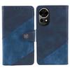 For Huawei Nova 12 Pro 5G/nova 12 Ultra 5G Cell Phone Case Splicing Crazy Horse Texture PU Leather Wallet Cover