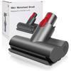 Mini Brush Head Tool Replacemen Compatible with Dyson V7 V8 V10 V11 V15 Cordless Vacuum Cleaners, Vacuum Couth Mattress Upholstery Tool Head