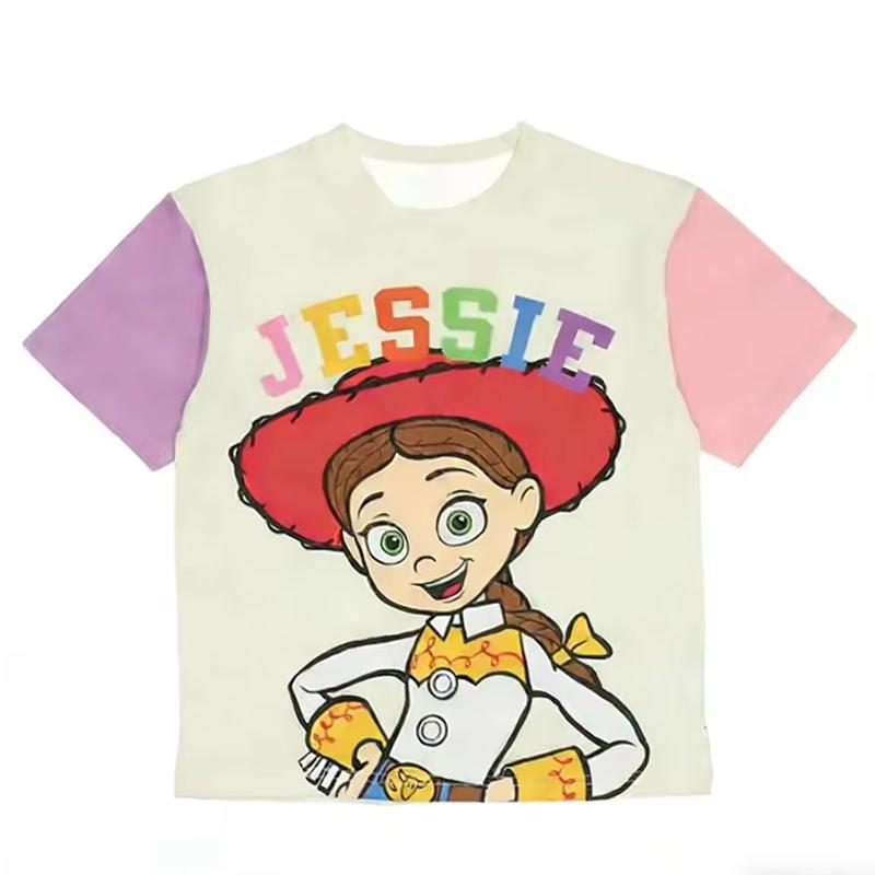 Summer 2026 New Toy Story 3D T-shirt Boy Buzz Lightyear Family Matching Costume Cosplay Top Woody T-shirt Costume Men and Women