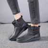 New Autumn And Winter Shoes Boots Fat British Wind Retro Boots High Quality PU Waterproof Warm Women's Booties