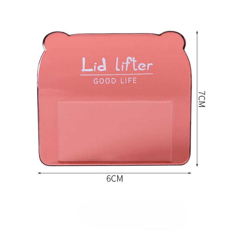 1 Pc Toilet Lid Lifting Device Light and Small PS Material To Lift the Toilet Lid Bathroom Supplies