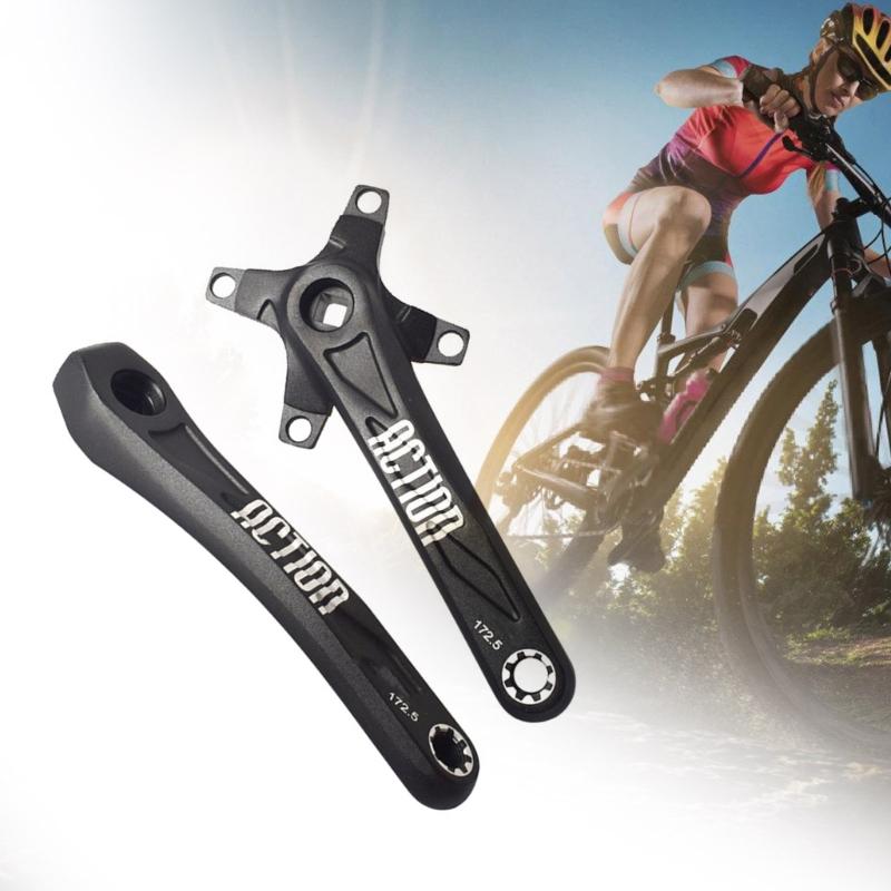 Čtvercový otvor Kolo Kliky Hliníkové Slitiny Horský Kolo Kliky 7/8/9/10/11 Rychlostní Kliky Cyklistické Doplňky