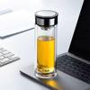 Double-Layer Insulated Glass Tea Infuser Bottle 360ML