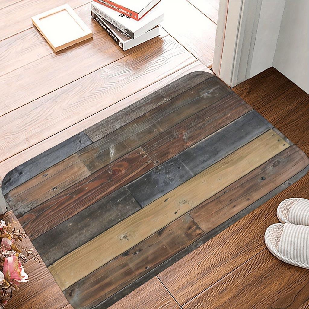 1 Stück Wolf Küchenteppich Rutschfeste Fußmatten Pop-Design Badezimmerteppich Badematte Teppich für Zuhause Spüle Wäsche Dekor