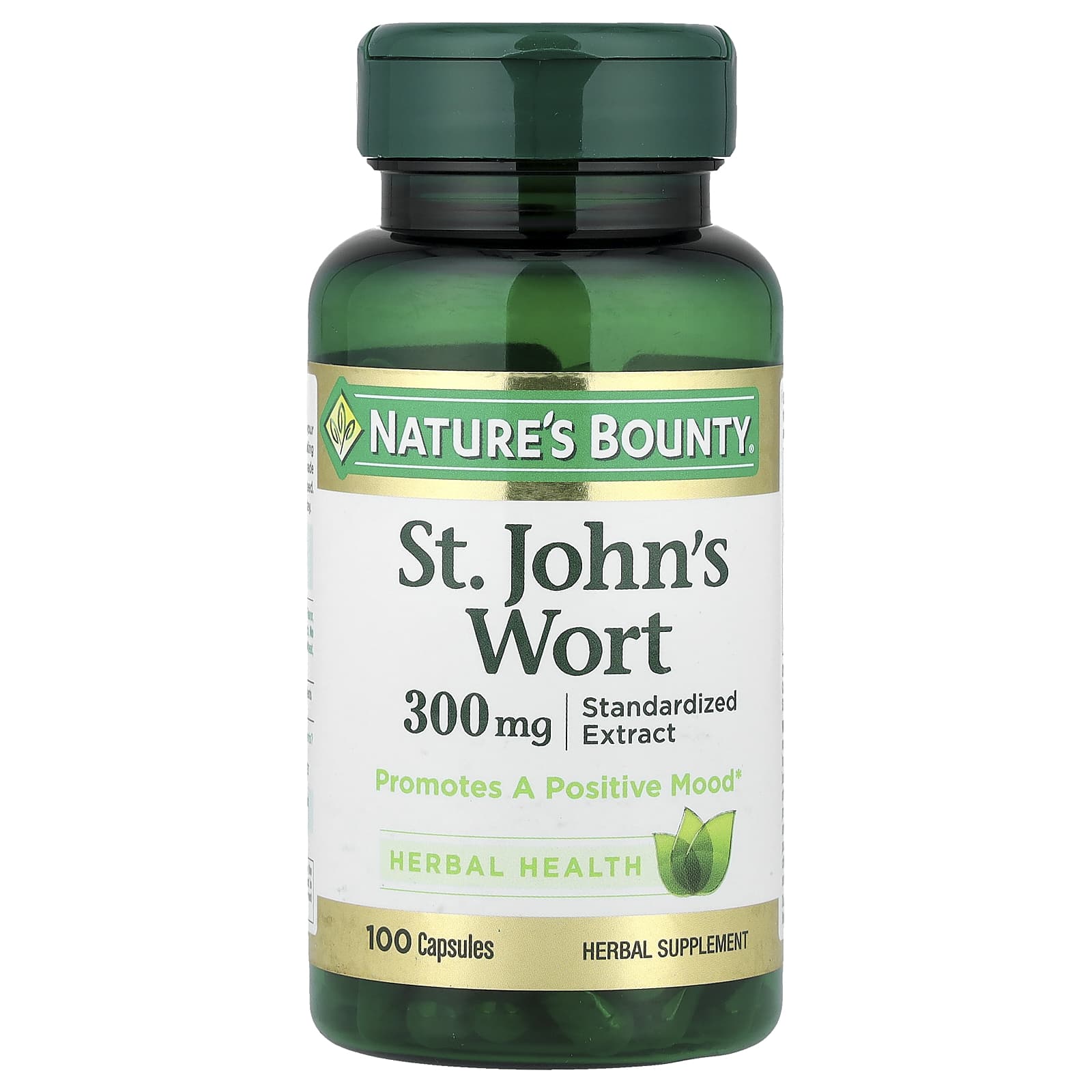 

Nature S Bounty, St. John s Wort, 300 Mg, 100 Tablets