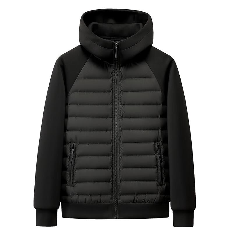 Snow Flying Lightweight Hooded Couple's Down Jacket