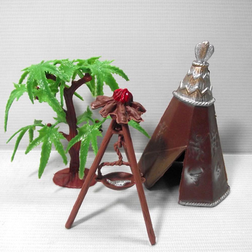 Funny Indian Figures Tribes 13Pcs/Set Model Home DIY Scenery Accessory