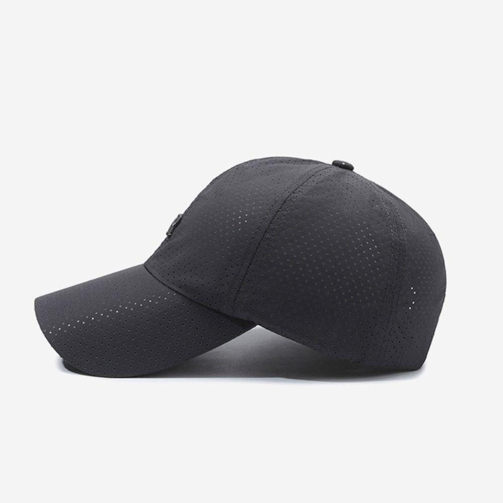 Sun Protection Summer Sun Hat Letter R Embroidery Baseball Cap Fishing Cycling Hat  For Women Men