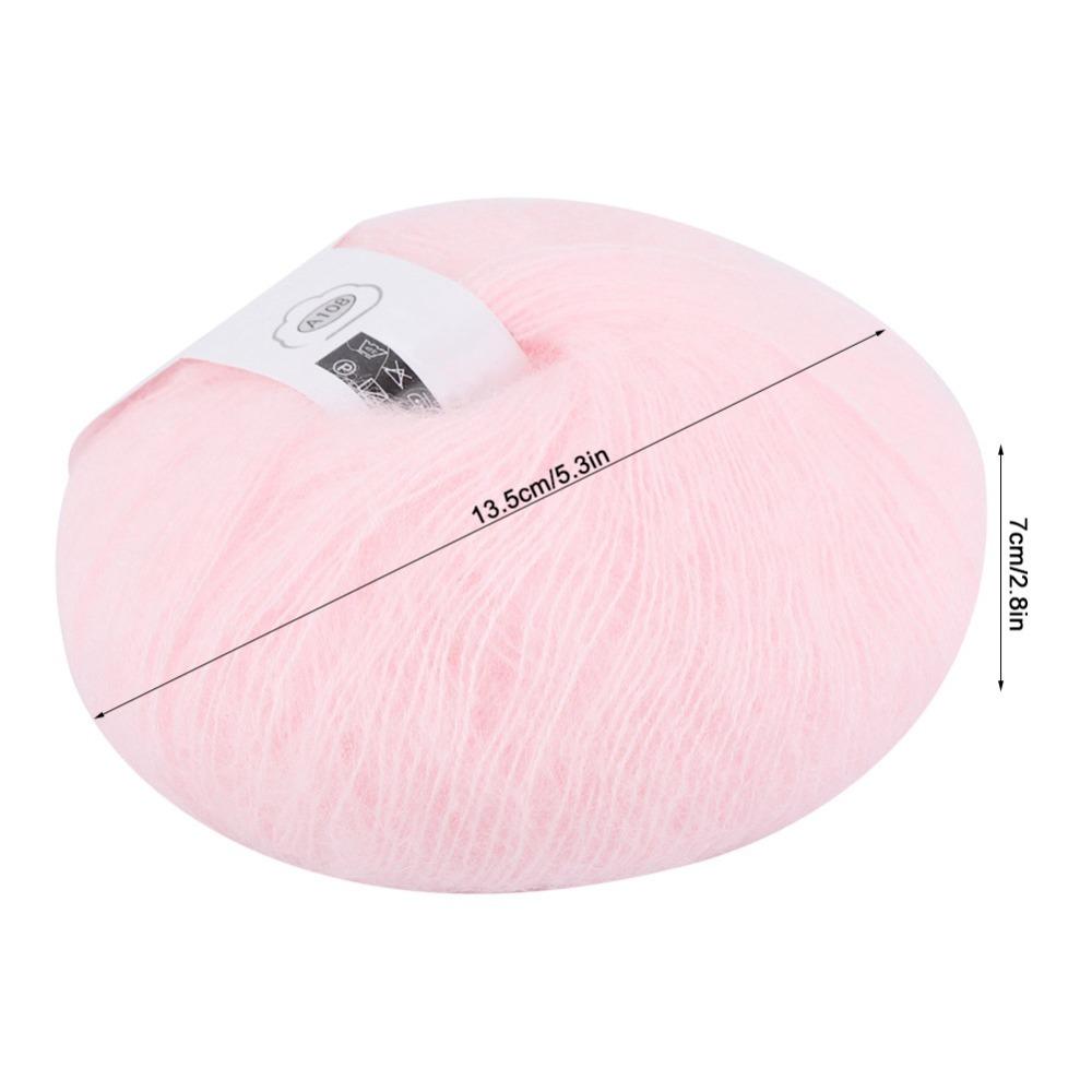 Convenient Soft Knitting Kit Handmade Practical Wool Yarn Weaving Material Shawl Weave