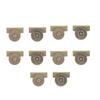 10pcs Strong Magnetic Snap Closures For Bags Secure Electroplate Color Magnetic Clasp For Handbags Backpacks And Wallets