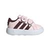 Adidas Disney X  Grand Court Comfortable Simple Versatile Fashion Low-Top Walking Shoes Baby Shoes Pink JR8131