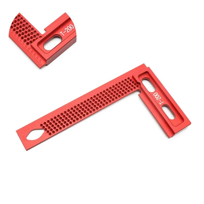 Woodworking Marking Ruler Right Angle L-shaped Ruler Woodworking Auxiliary Tool