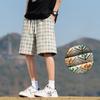 Sommar Herrshorts Manliga Korta Byxor Strandbyxor Casual Fempunktsbyxor