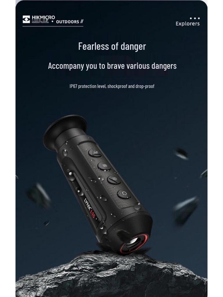 HIKMICRO OQ35 HD Thermal Imaging Night Vision Monocular for Bird Watching