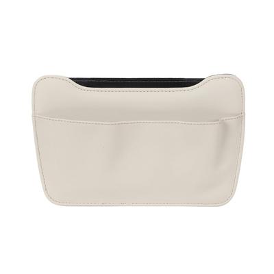 Car Trash Large Small Item Door Seat Back [Fuji-cellar] Can, Multi-Box, Capacity, Storage, Leather-like Finish, Stylish, Pocket, (White)