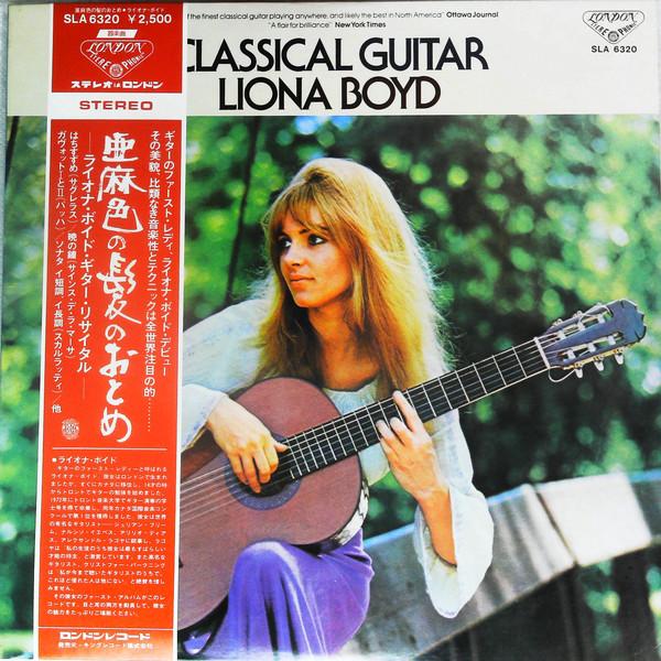 

LP Record LIONA BOYD Classical Guitar SLA6320 LONDON 1977 Japan Obi Classical Used