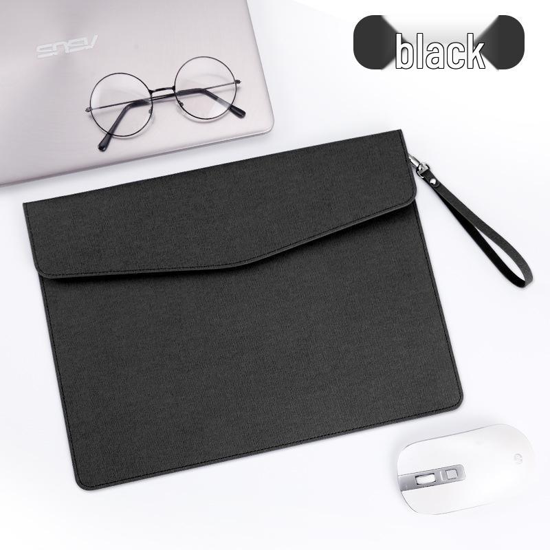 A4 Oxford Cloth Snap-Fastener Document Bag - Thick, Portable, Large Capacity Briefcase.
