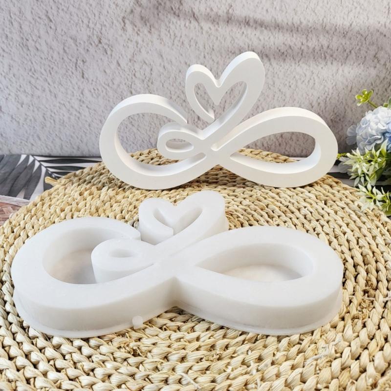 Heart Casting Molds Valentine's Day Molds Plasters Molds Silicone Mould Ornament Molds Castings Molds Epoxy Resin Molds