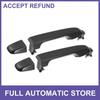Rear Left and Right TWO Exterior Door Handle  for Toyota Camry Black