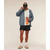 Gymshark Conditioning Club Washed Zip Through Hoodie Iron Blue A4c3m Ud82